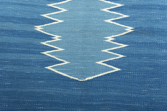 Image 1 of Designer Kelim Fars tissé à la main - 117 X 121 cm (Nouveau)