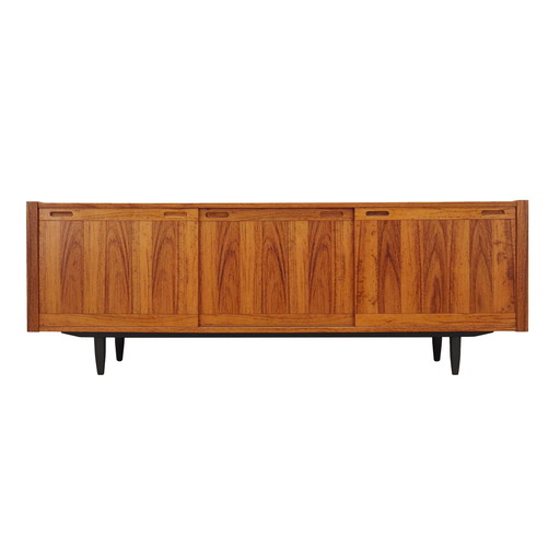 Buffet en bois de rose, design danois, années 1970, production : Skovby Møbelfabrik