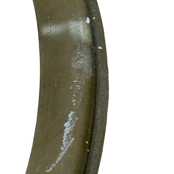 Image 1 of Herda - Pendentif vintage des années 70 avec côté et fond en verre