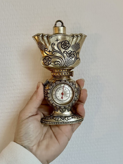 Thermomètre mural ancien