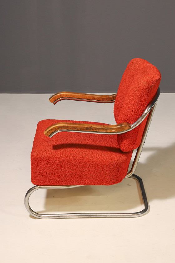 Image 1 of Paire de fauteuils luge Bauhaus | Thonet, 1930S