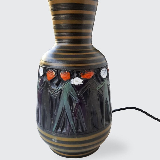 Image 1 of Lampe de table vintage par Bitossi, Italie années 1960