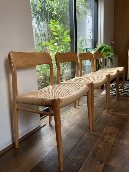 4 X Otto Møller 75 chaise