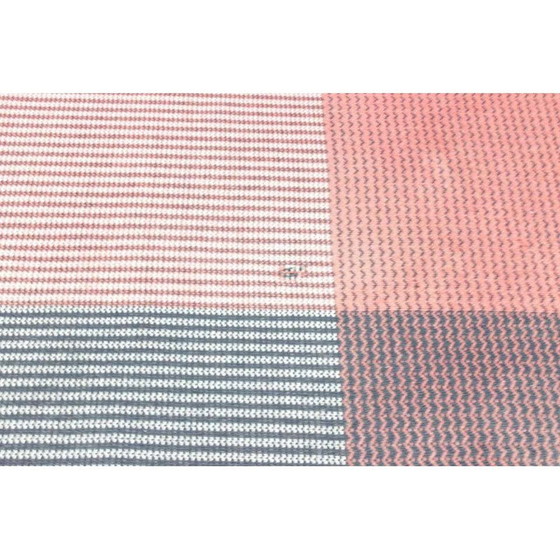Image 1 of Tapis géométrique vintage original d'Antonín Kybal, 1940