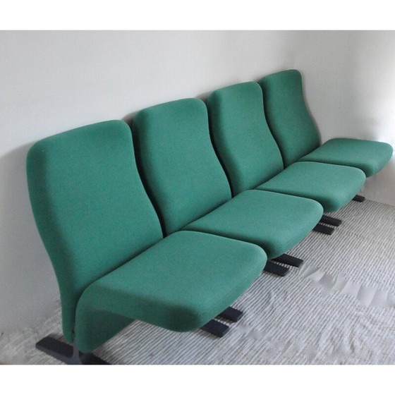 Image 1 of Ensemble de 4 fauteuils vintage Concorde par Pierre Paulin pour Artifort, 1960