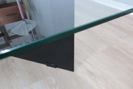 Image 1 of Grande table basse des années 1980 conçue sur mesure par Helg & Albini Studio