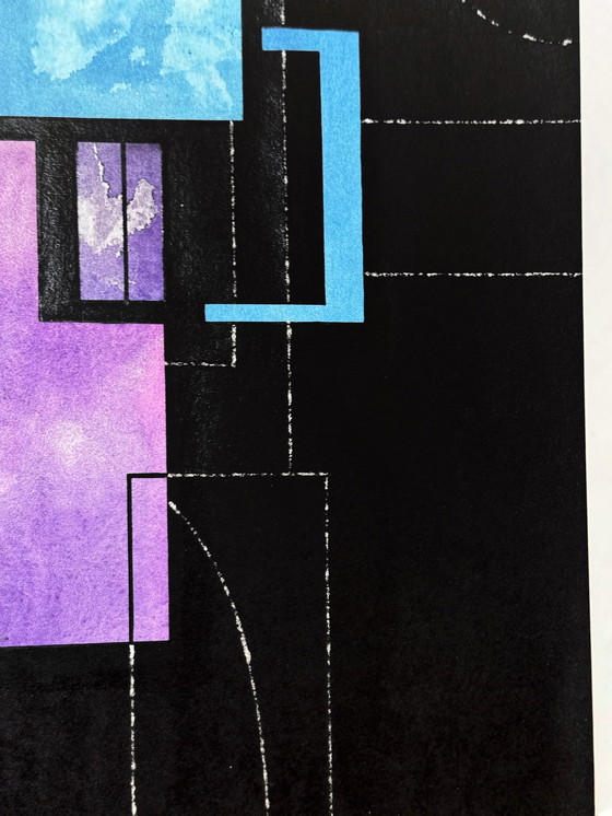 Image 1 of Eugène Eechaut (1928-2019) - Composition géométrique 1974