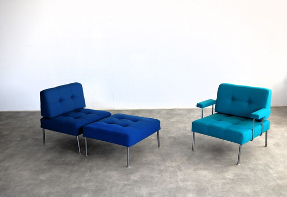 Image 1 of Fauteuil vintage + Hocker par Cadovius pour France & Sön
