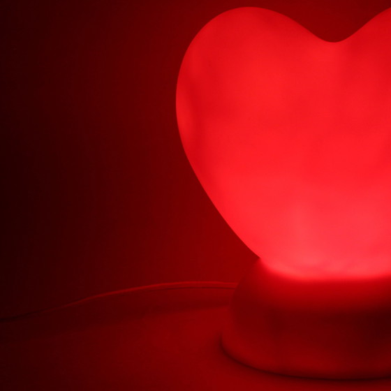 Image 1 of Lampe Vintage 90S en forme de coeur