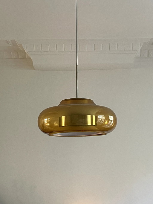 Mid Century German Space Age Ufo Pendant Lamp