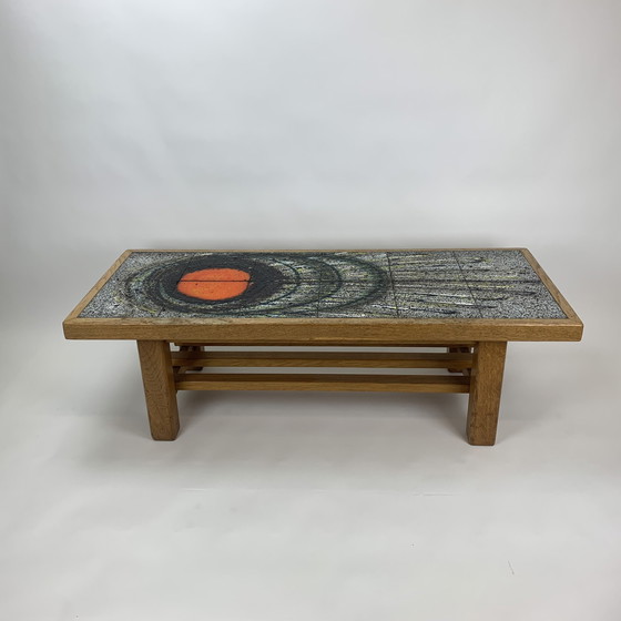 Image 1 of Table basse en céramique de style Mid Century, années 1970