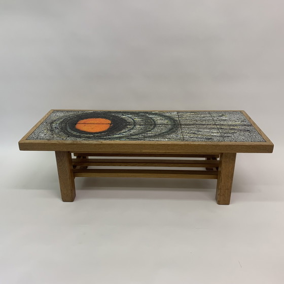 Image 1 of Table basse en céramique de style Mid Century, années 1970