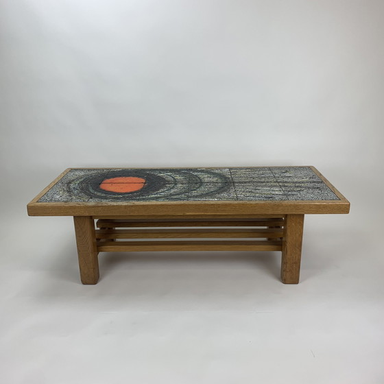 Image 1 of Table basse en céramique de style Mid Century, années 1970