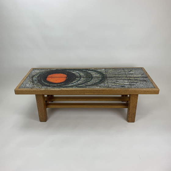 Image 1 of Table basse en céramique de style Mid Century, années 1970