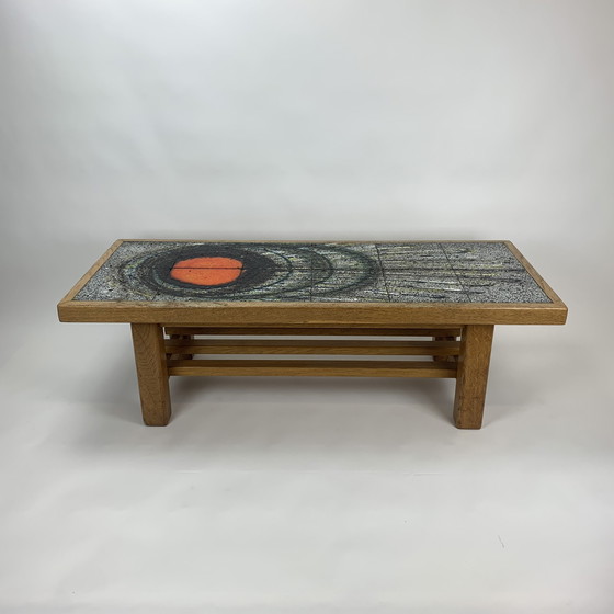 Image 1 of Table basse en céramique de style Mid Century, années 1970