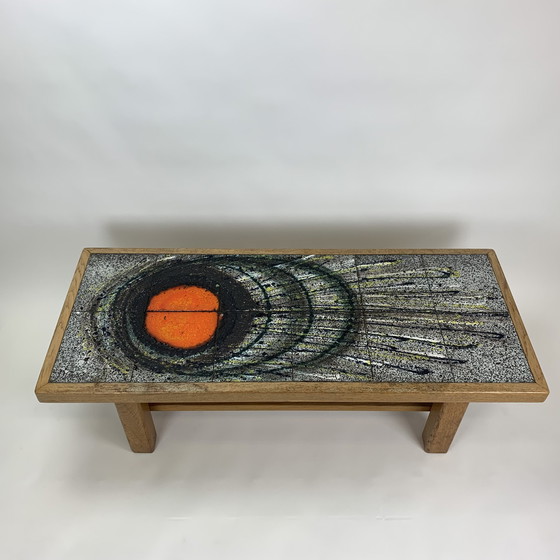 Image 1 of Table basse en céramique de style Mid Century, années 1970