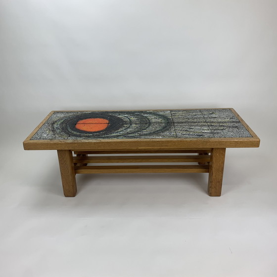 Image 1 of Table basse en céramique de style Mid Century, années 1970