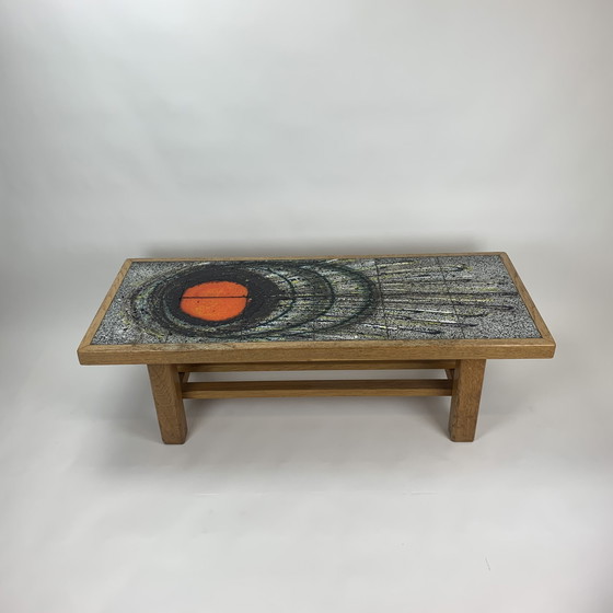 Image 1 of Table basse en céramique de style Mid Century, années 1970