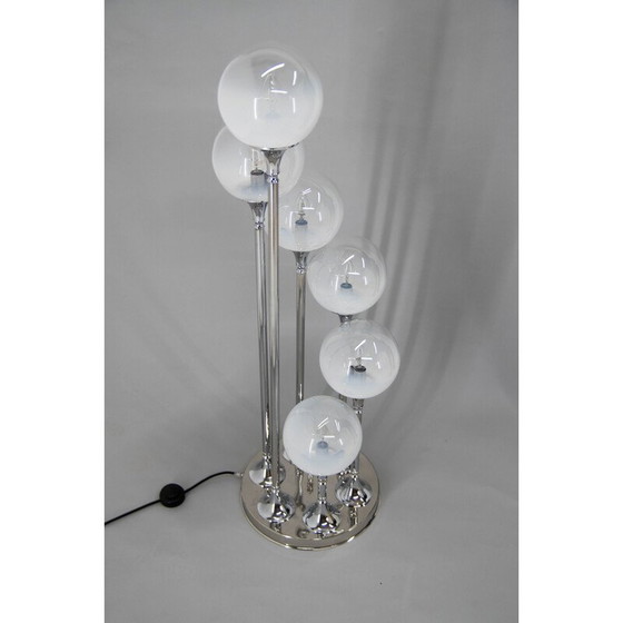 Image 1 of Lampadaire vintage à 6 branches par Targetti Sankey, Italie, années 1960