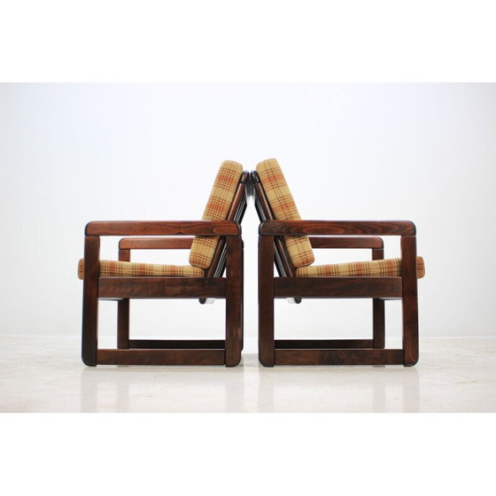 Image 1 of Ensemble de 6 fauteuils vintage de Tchécoslovaquie, 1970