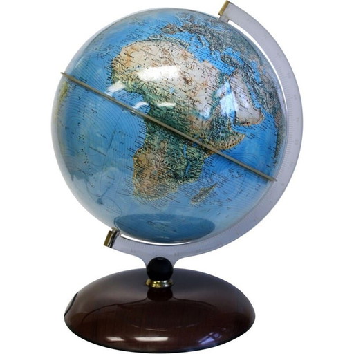 Globe lumineux vintage de NovaRico, 1980