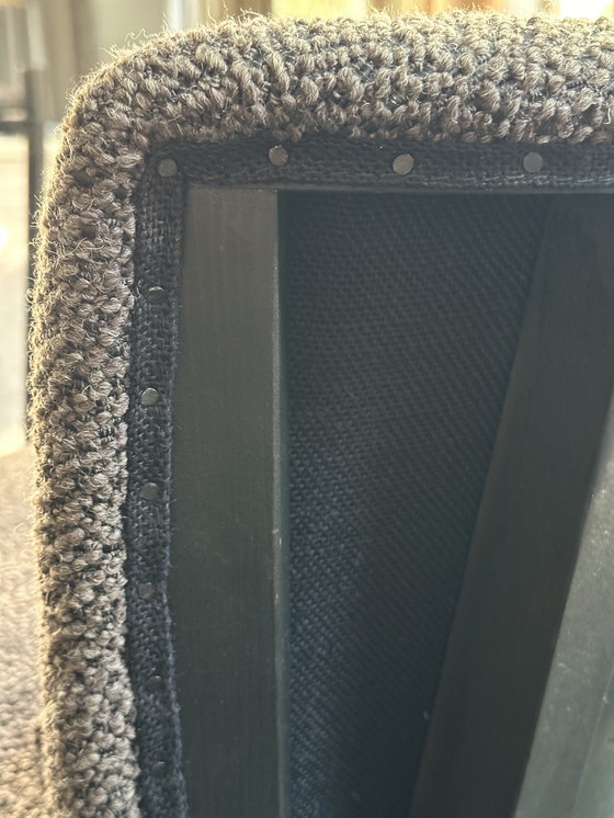 Image 1 of Fauteuil et pouf vintage