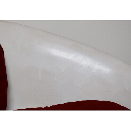 Image 1 of Fauteuil Mercurio en méthacrylate acrylique blanc par Claude Courtecuisse pour Cataneo, 1967