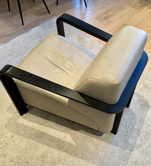 Fauteuil Leolux en cuir