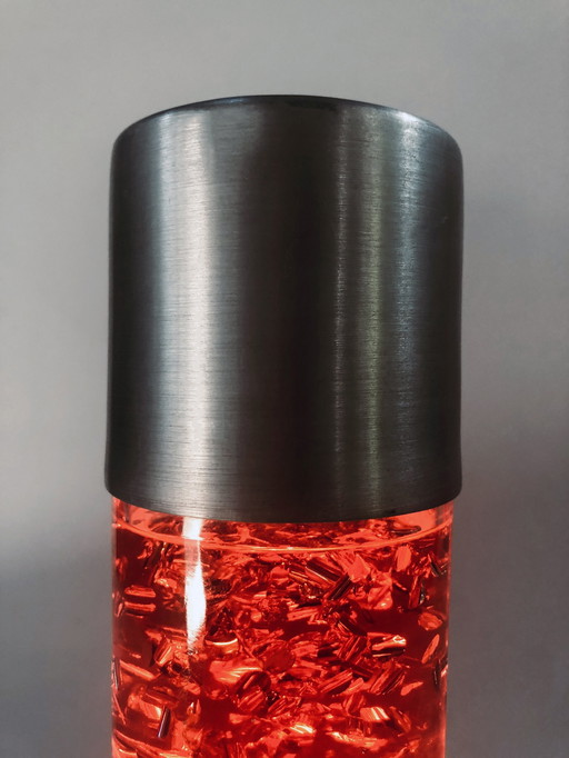 Lampe à Paillettes Vintage • Glitter Lamp • Space Age • 1970