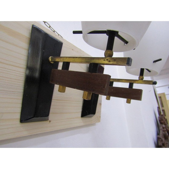 Image 1 of Ensemble de 3 lampes murales vintage stilnovo