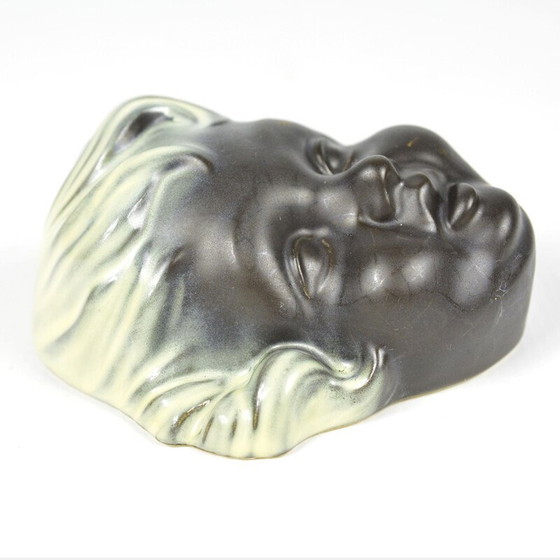 Image 1 of Ange mural vintage en céramique, Allemagne 1950