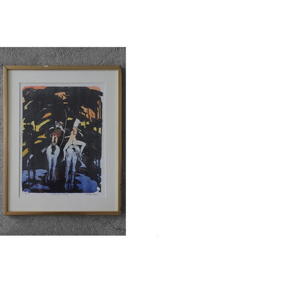 Image 1 of Lithographie vintage de Michael Casford