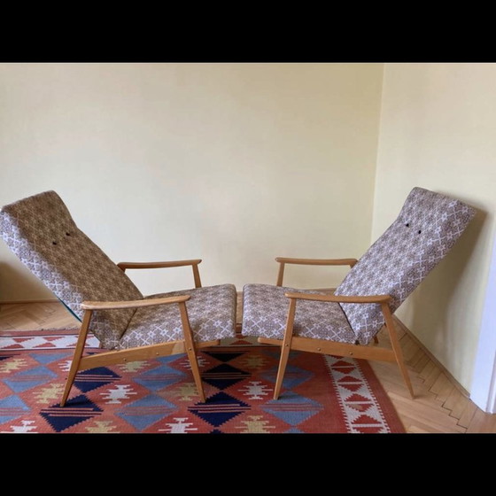 Image 1 of Paire de fauteuils vintage, 1960