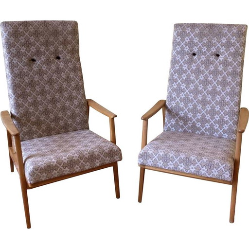 Paire de fauteuils vintage, 1960
