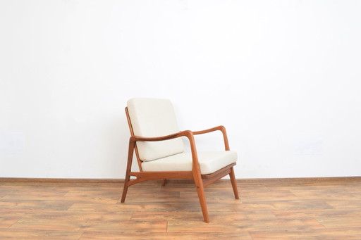 Fauteuil en teck danois du Mid Century, années 1960.