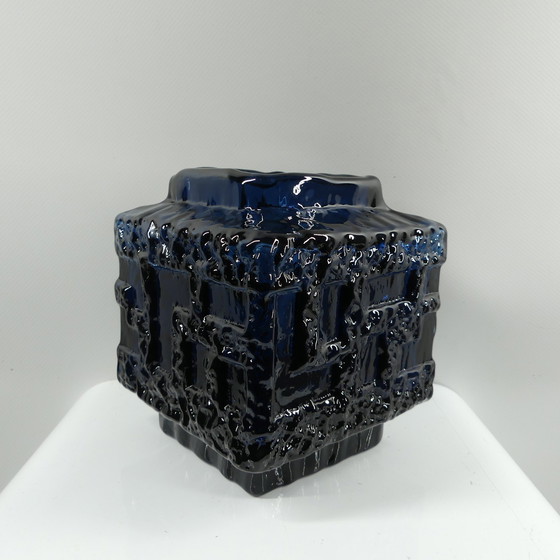 Image 1 of 1960Vase Göte Augustsson Pour Ruda Glasbruk Suède Verre