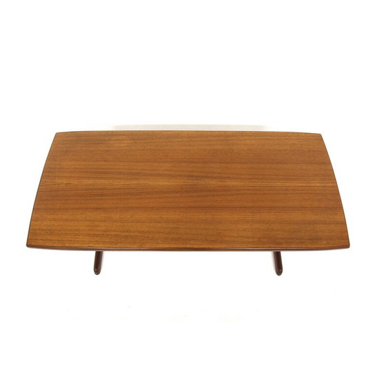 Image 1 of Table basse vintage en teck et hêtre, Suède 1960