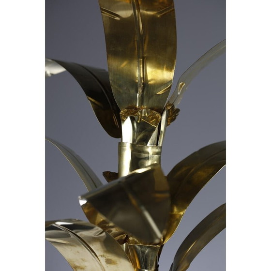 Image 1 of Lampadaire vintage en laiton palmier par Bottega Gadda, Italie 1960