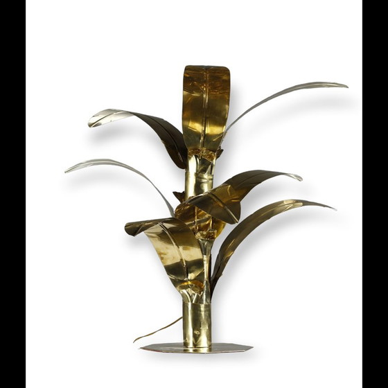 Image 1 of Lampadaire vintage en laiton palmier par Bottega Gadda, Italie 1960