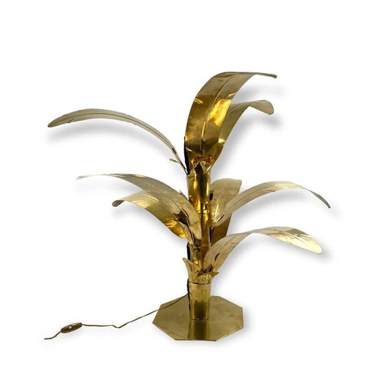 Image 1 of Lampadaire vintage en laiton palmier par Bottega Gadda, Italie 1960