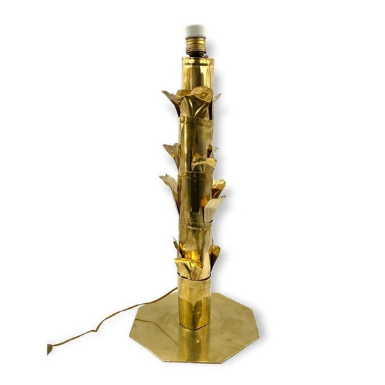 Image 1 of Lampadaire vintage en laiton palmier par Bottega Gadda, Italie 1960