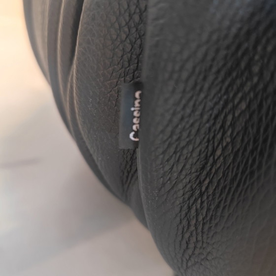 Image 1 of Cassina Soriana Deux places Cuir Nero