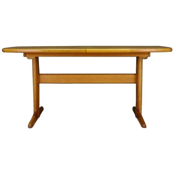 Image 1 of Table en frêne, design danois, années 1960, fabricant : Skovby