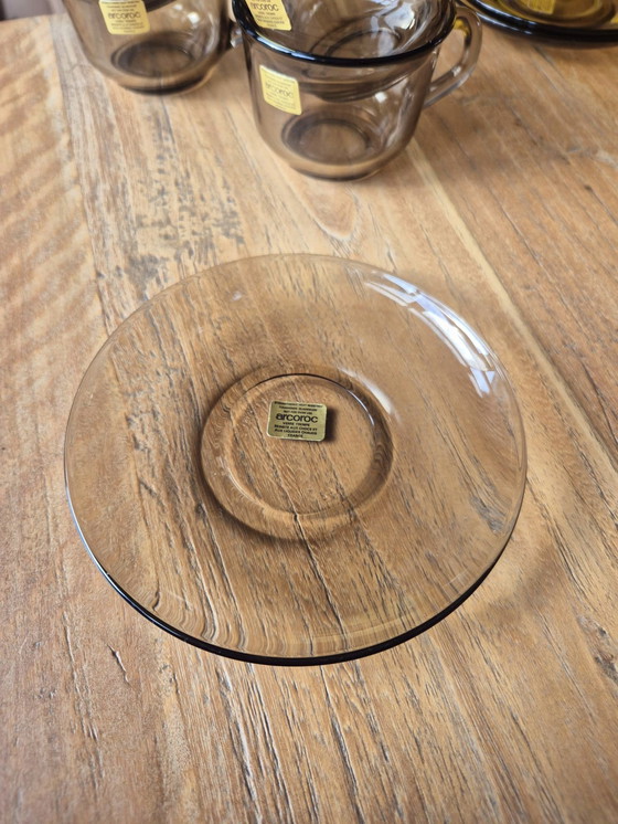 Image 1 of Tasses et soucoupes Arcoroc