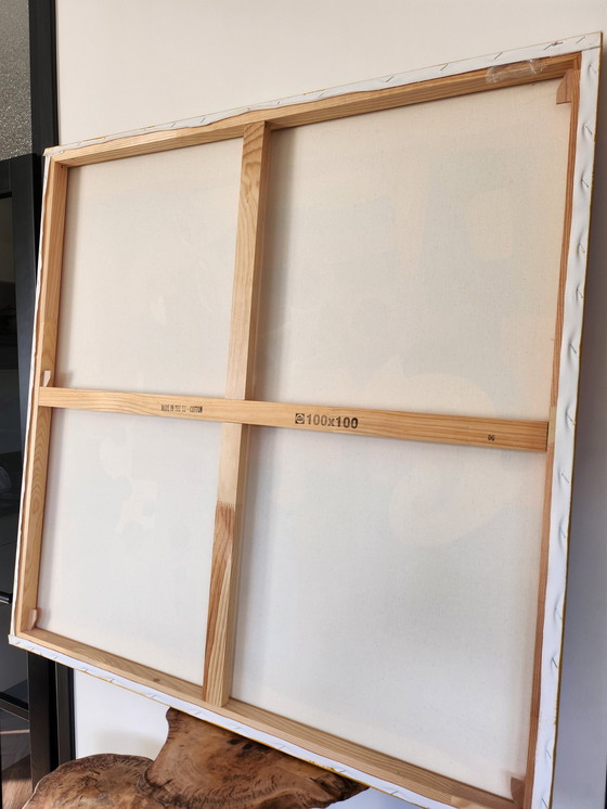 Image 1 of 1X Peinture 100Cmx100Cm Art Moderne