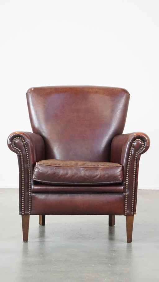 Fauteuil en peau de mouton