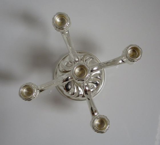 Image 1 of Wmf Chandelier argenté 5 branches