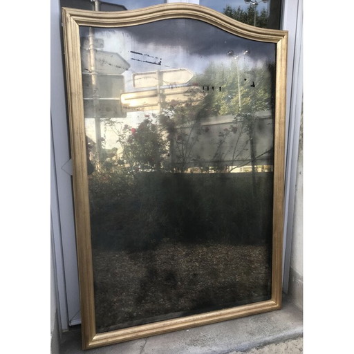 Miroir vintage doré