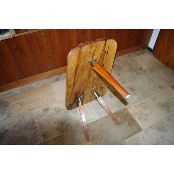 Image 1 of Table basse vintage en teck massif, jacaranda, 1950