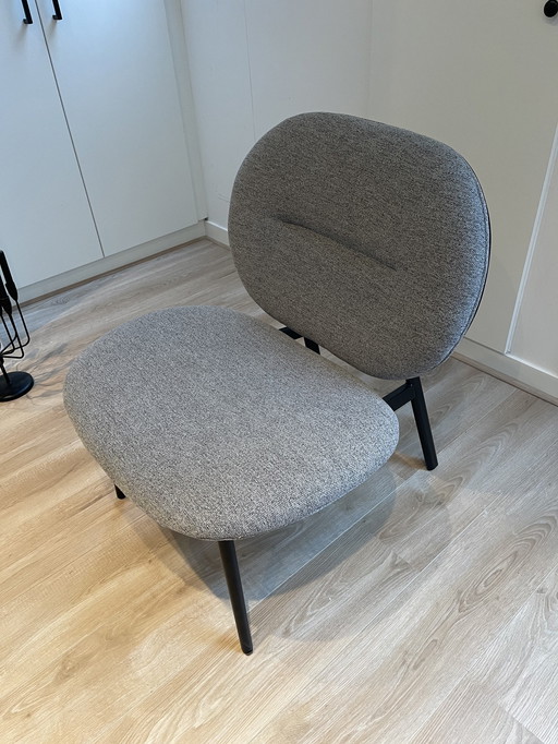 Fauteuil Zuiver Spike Gris